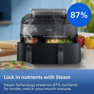 Alternative view of Philips Steamfry 5000 Dual Basket NA550 (9L)