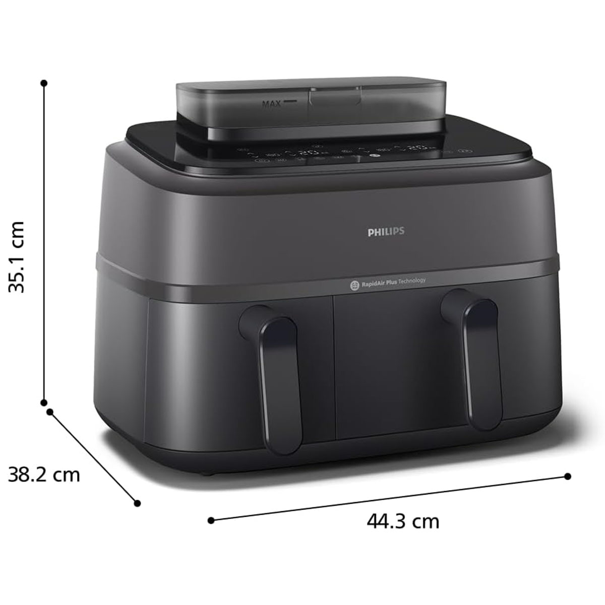 Philips Steamfry 5000 Dual Basket NA550 (9L) - Image 3