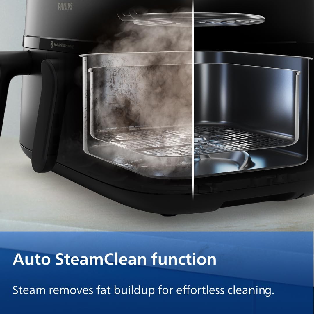 Philips Steamfry 5000 Dual Basket NA550 (9L) - Image 4